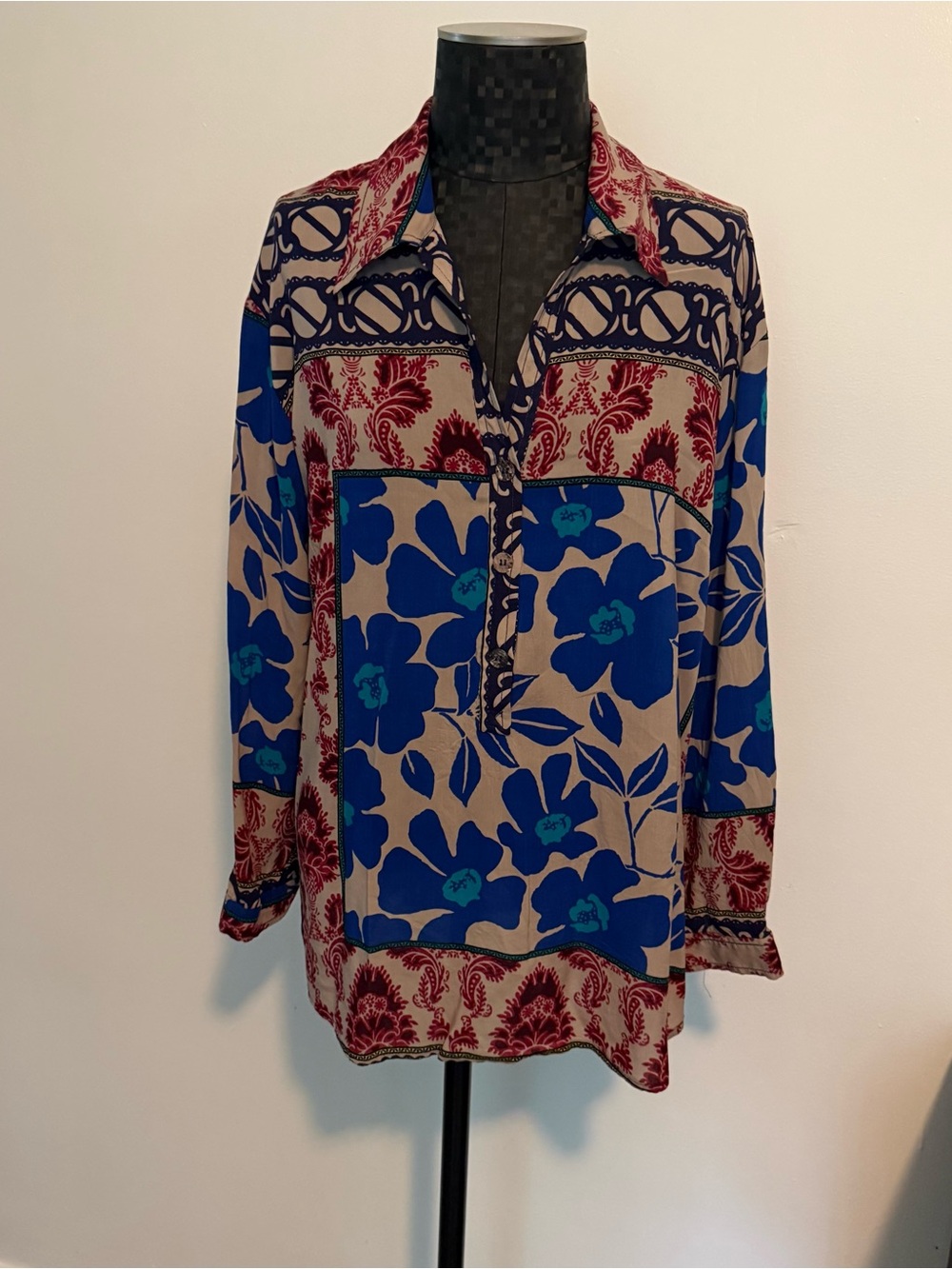 Plenty By Tracy Reese Floral Blouse